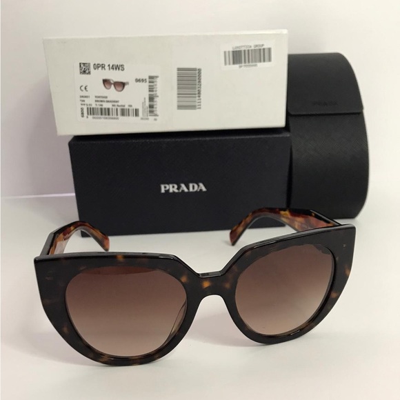 New - Prada PR 14WS 2AU6S1 52 Ladies Sunglasses - Picture 5 of 12